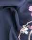 卒業式袴単品レンタル[刺繍]紺色に桜刺繍[身長148-152cm]No.814